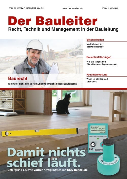 Ausgabe September 2015 Baurecht