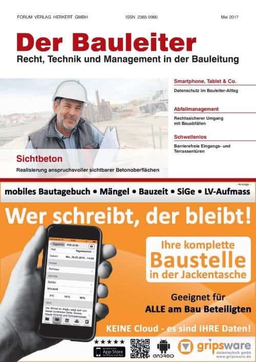 Ausgabe Mai 2017 Sichtbeton