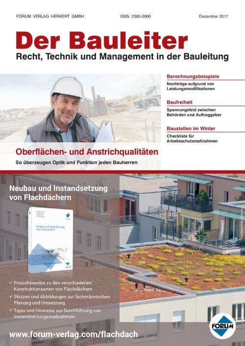 Ausgabe Dezember 2017 Oberflächen- und Anstrichqualitäten