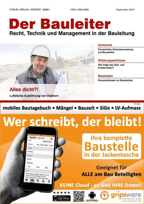 Ausgabe September 2018 Alles dicht?!