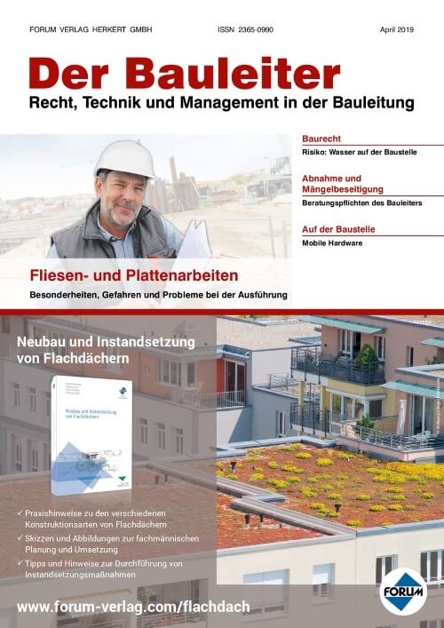 Ausgabe April 2019 Fliesen- und Plattenarbeiten