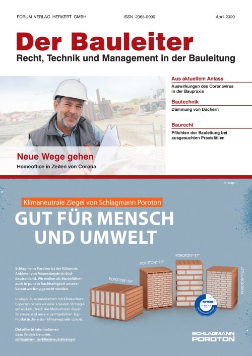 Ausgabe April 2020 Homeoffice