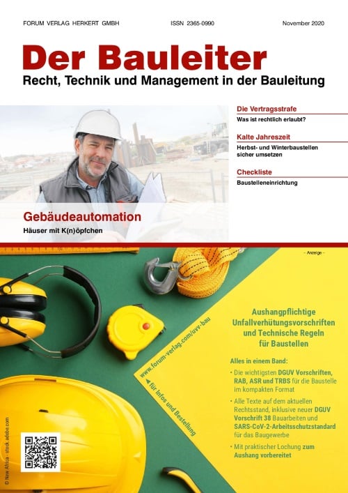 Ausgabe November 2020 Gebäudeautomation