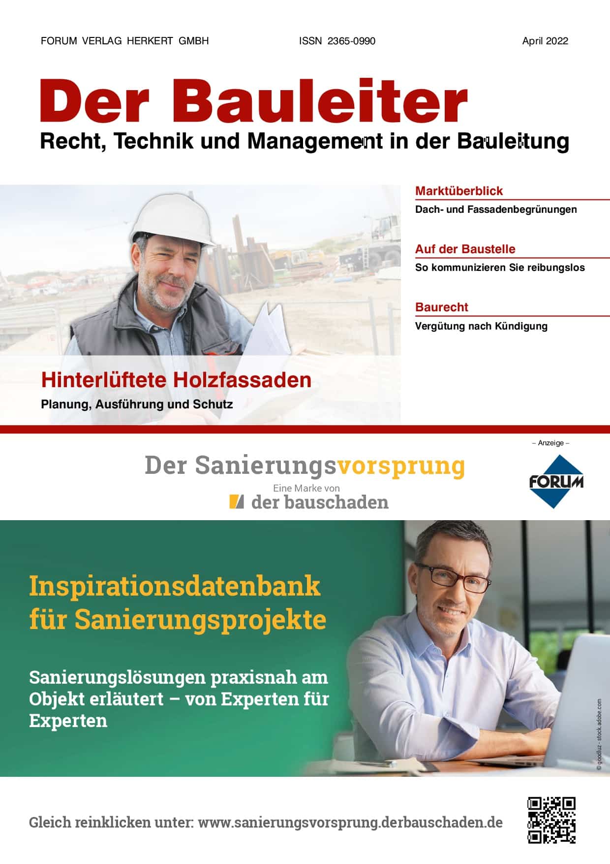 Ausgabe April 2022 Baustellenkommunikation