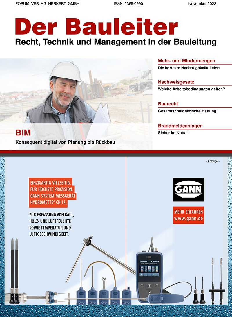 Ausgabe November 2022 BIM