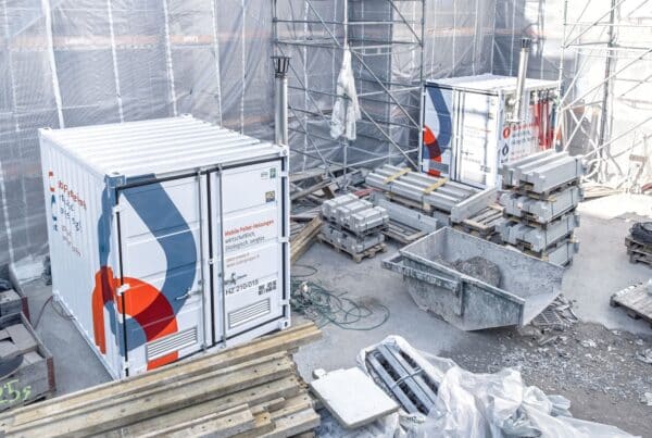 Leistungsstarke, nachhaltige und mobile Pellet-Heizungen für Baustellen: Innovation trifft Umweltschutz